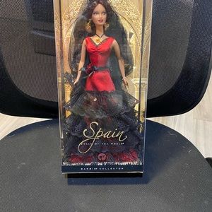 I have the Barbie from Spain, 2007, brand new in the box
